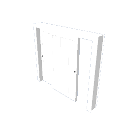 2.25m  x 2m Sliding Closet Door