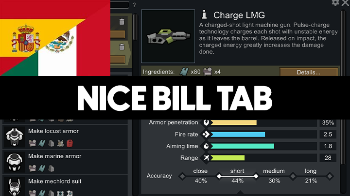 Nice Bill Tab en Español
