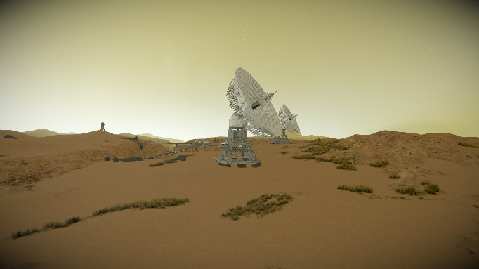 Large Antenna Dish Prop