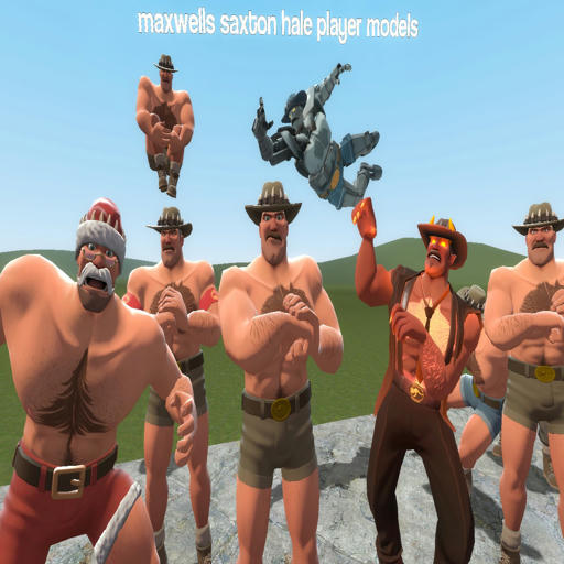 maxwells saxton hale player models (BASE)