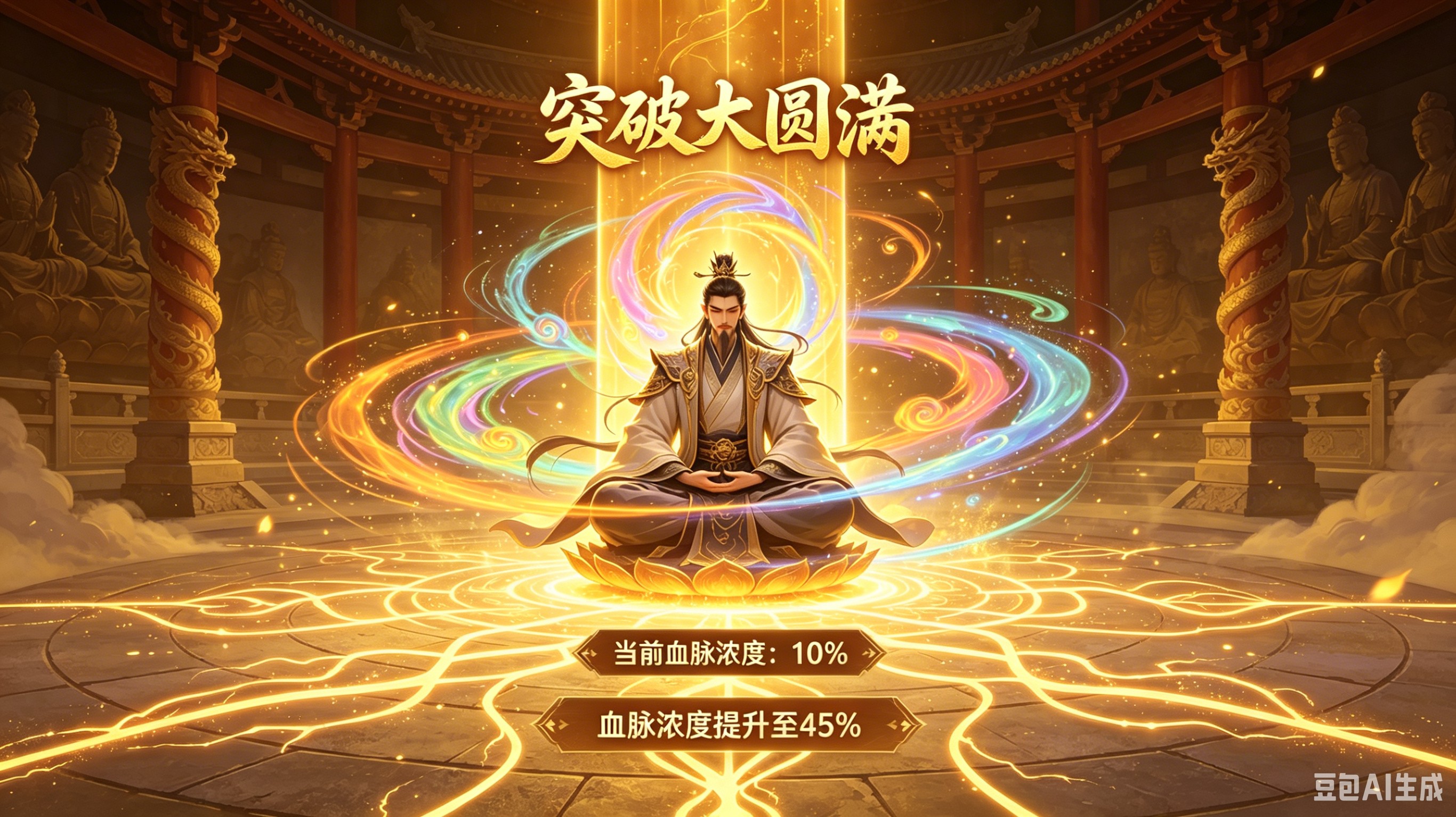 突破大圆满 提升血脉浓度-表格