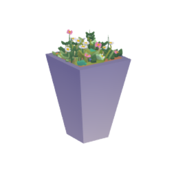 City Tall Flower Planter II