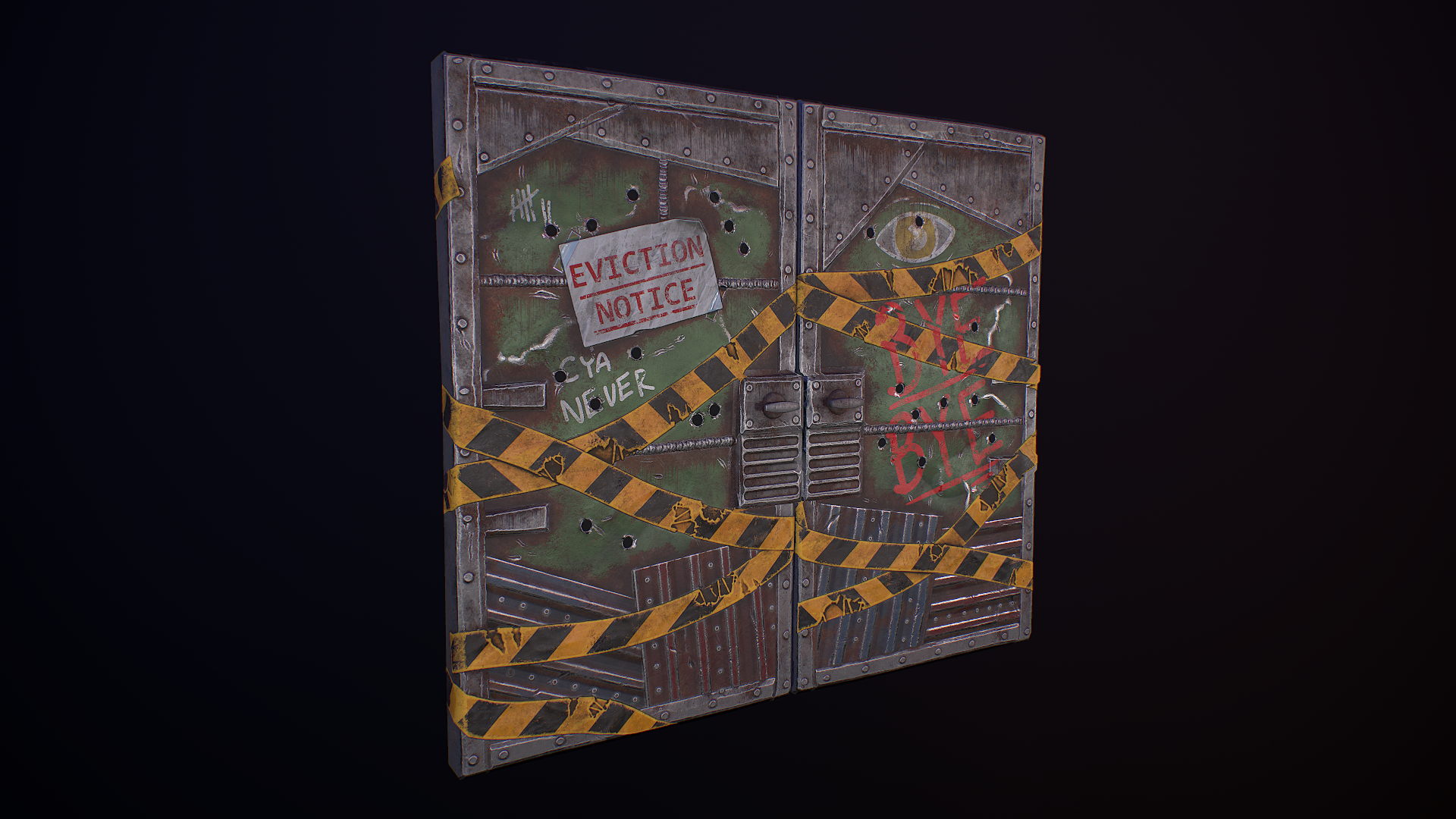 Eviction Double Door