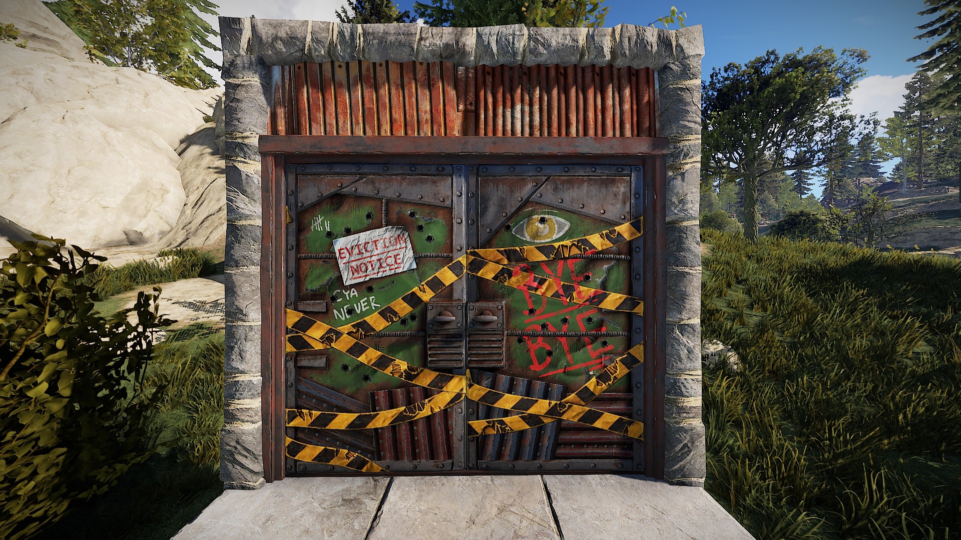 Eviction Double Door