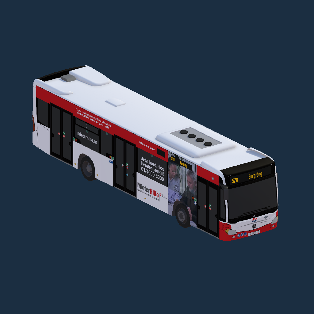 MB Citaro C2 (Euro VI) `12 - Wiener Linien (MieterHilfe)