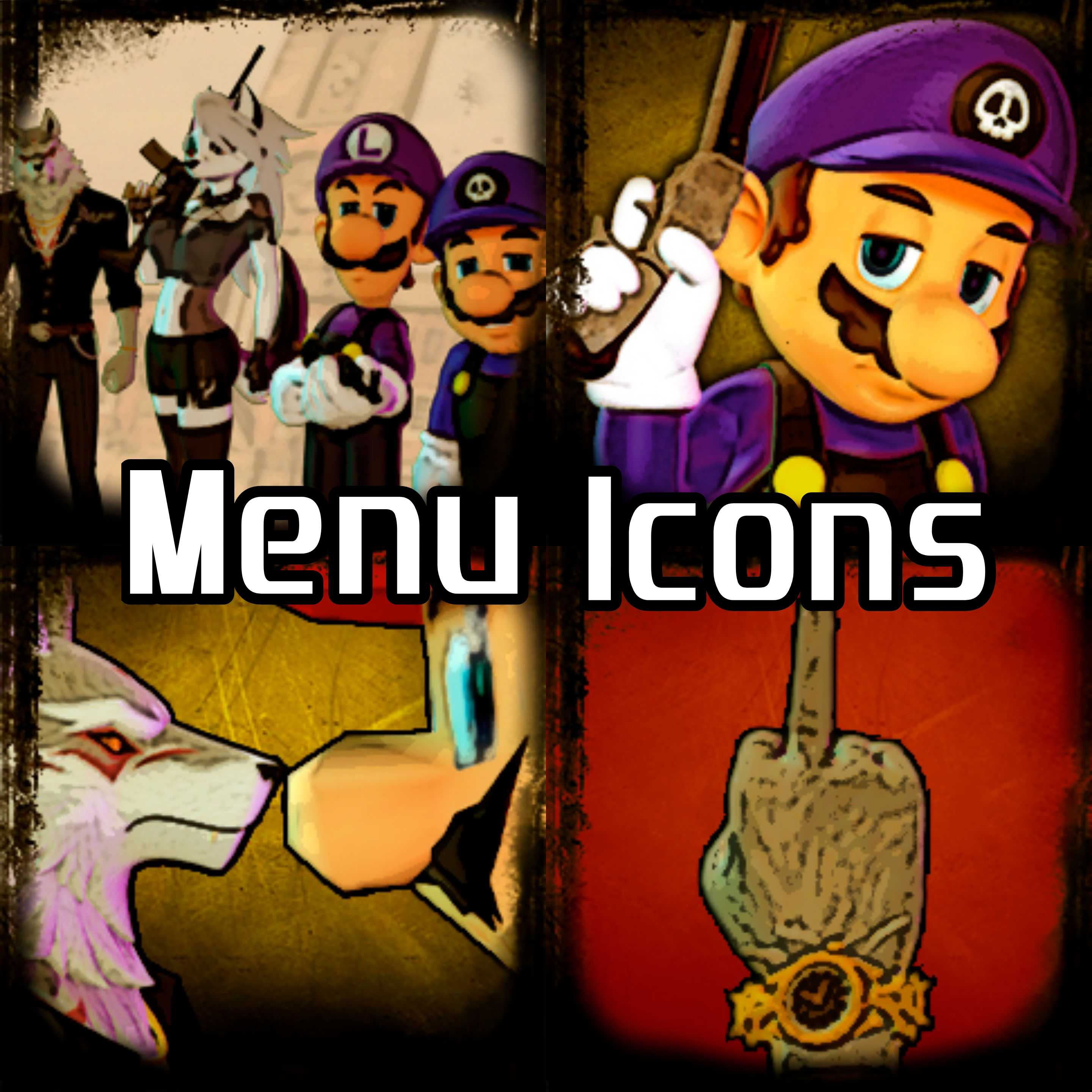 Play's Club Menu Icons