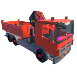 Mercedes-Benz ACTROS with PALFINGER crane