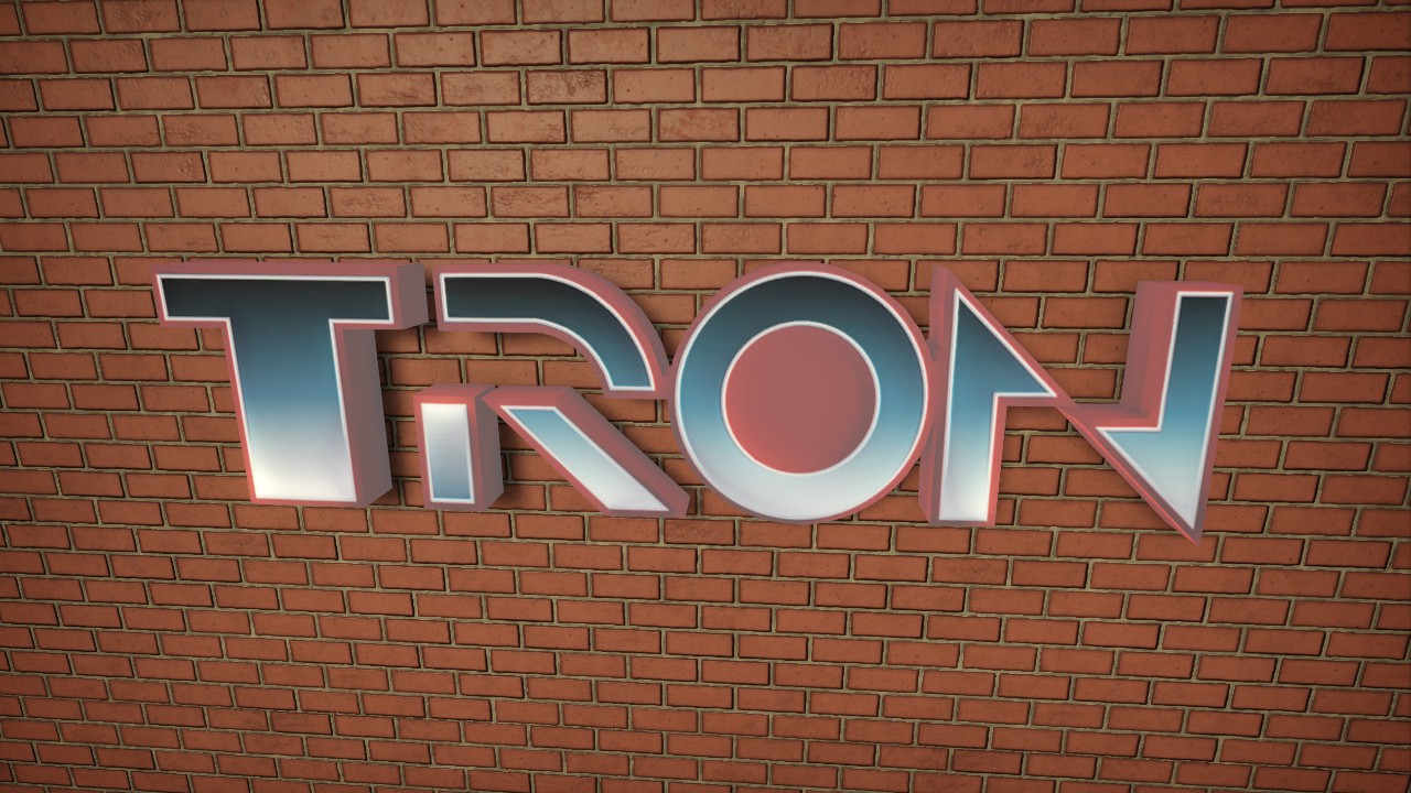 KPR - Tron Sign (Replaced See Description)