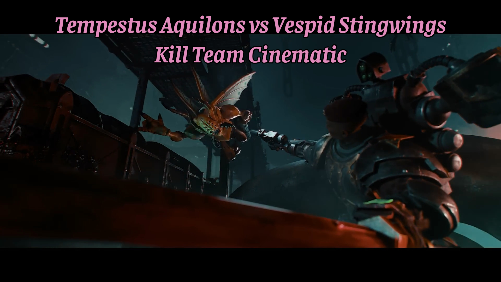 Tempestus Aquilons vs Vespid Stingwings Kill Team Main Menu