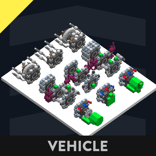 Prefab 3x1 Modular Engine Modules