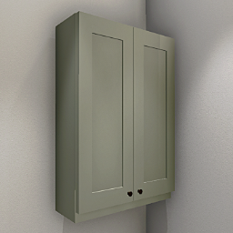 Rosemary Kitchen hanging cabinet 75 cm - Sage green