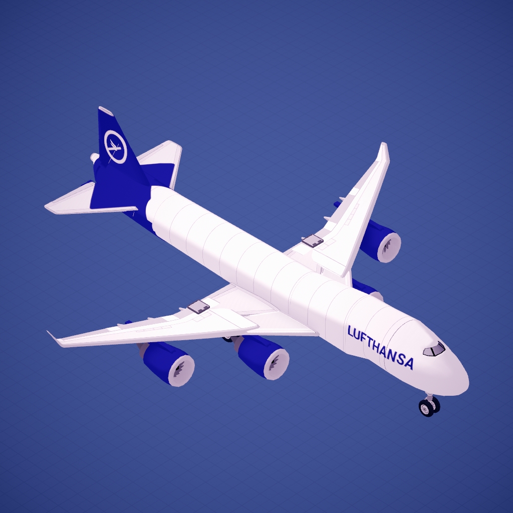 Boeing 747-8 REMASTER Lufthansa livery
