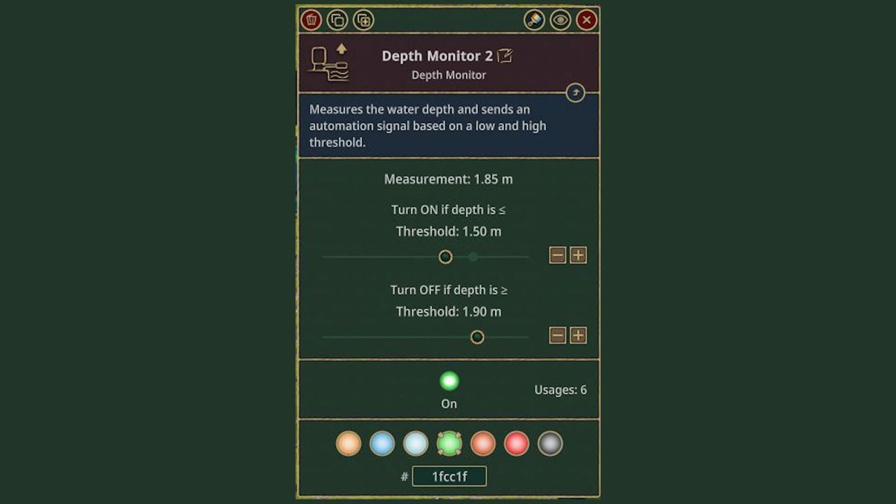 Depth Monitor