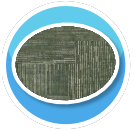 Ugly Rug Green Oval