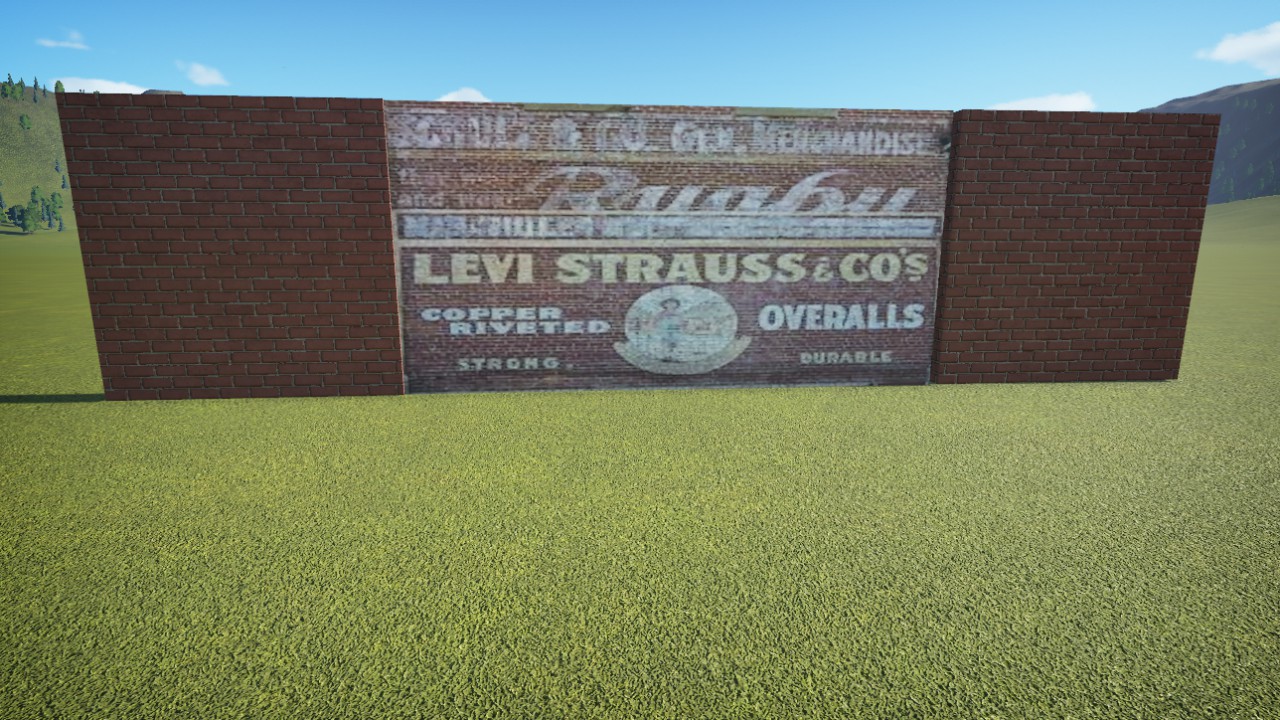 MM-LevisVintageWallSign