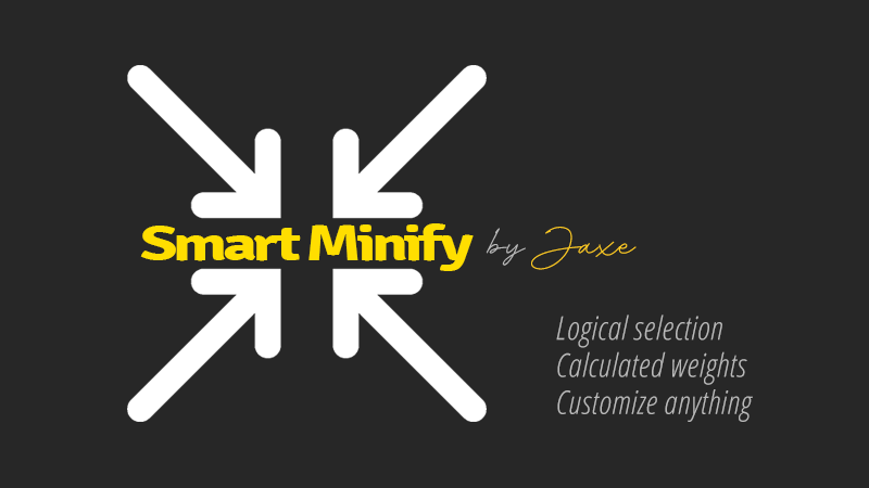 Smart Minify简中汉化