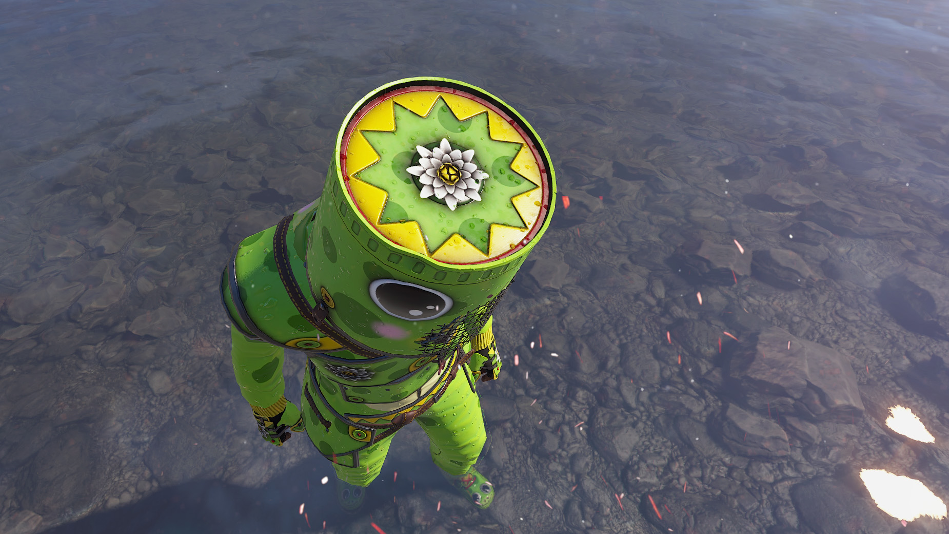 Frog Cosplay Bucket Helmet