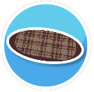 Pyschiatry Room Rug Plaid Oval