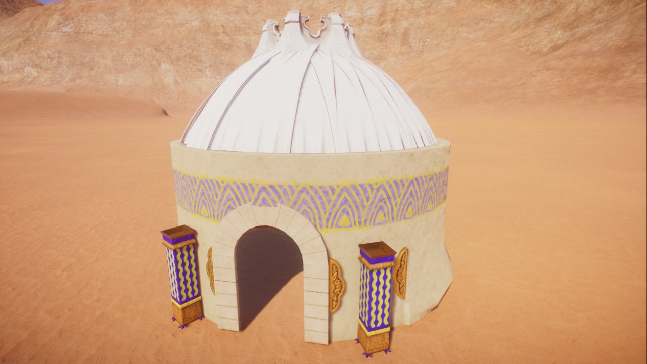 Nomad - Small White Tent preview