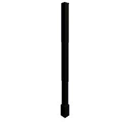 Support Post - Black