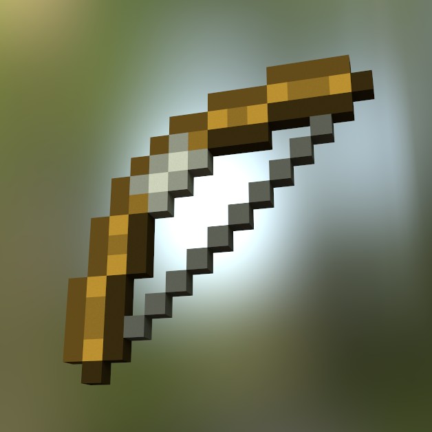 Minecraft Bow Gun Reskin