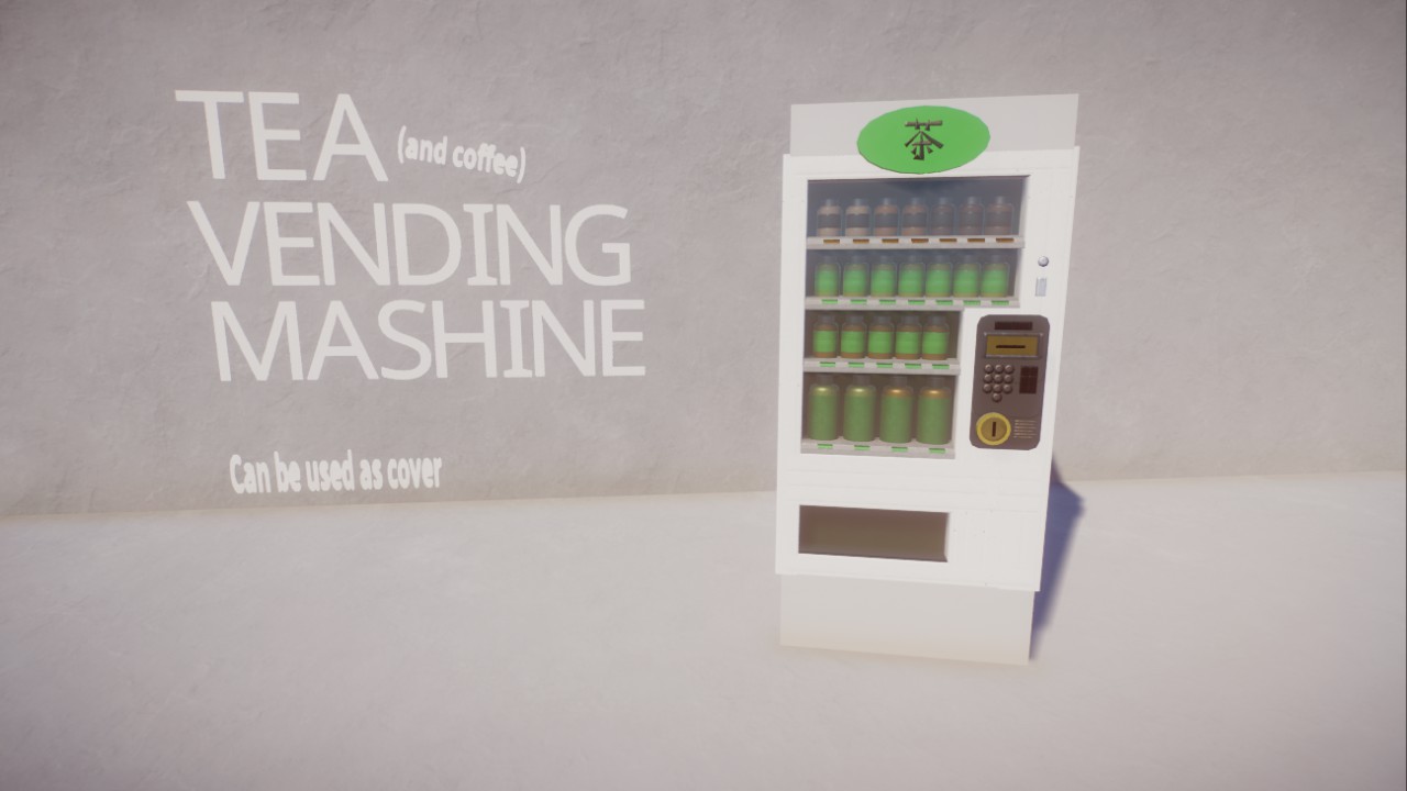 Tea vending machine