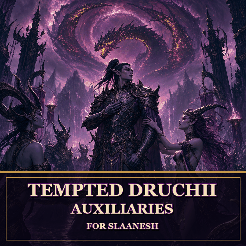 Tempted Druchii Auxiliaries for Slaanesh