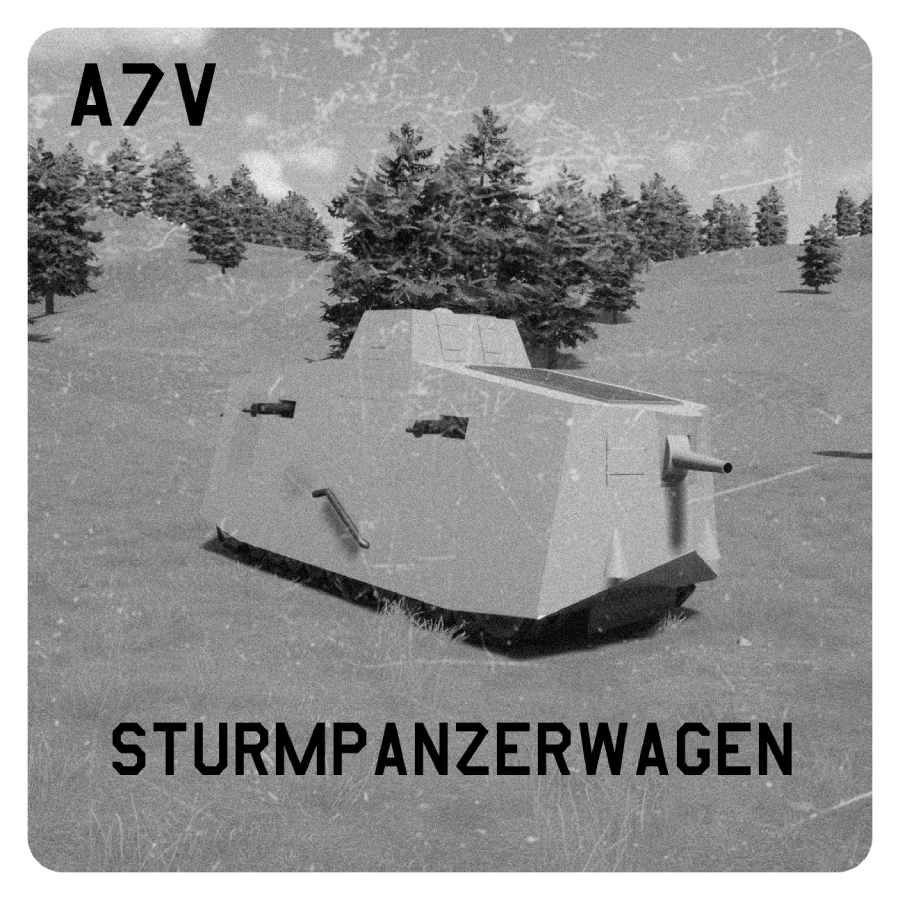 A7V Sturmpanzerwagen preview