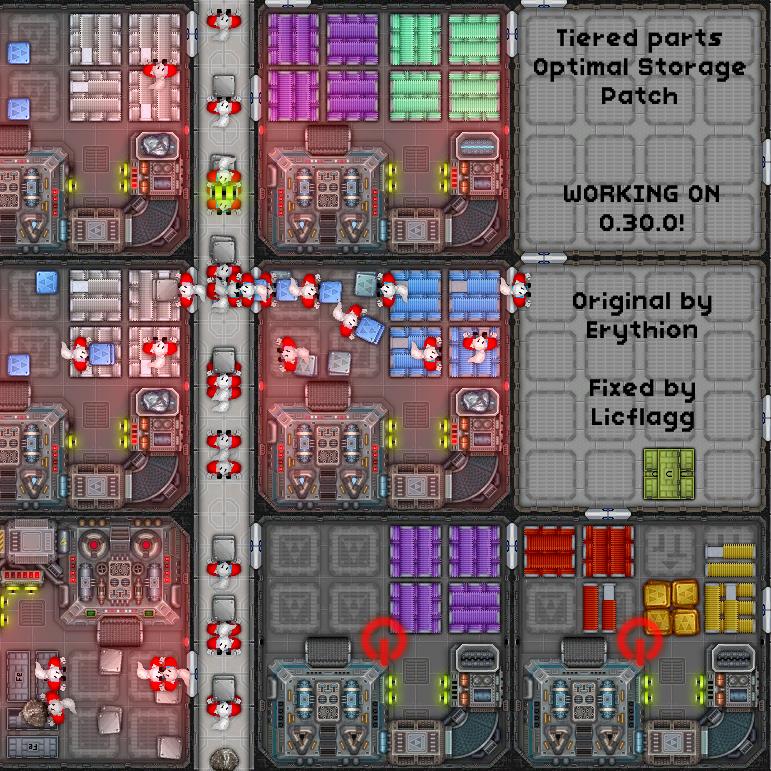 Tiered Parts - Optimal Storage Patch (MELTDOWN Edition)