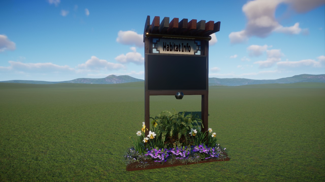 Brown Hill Habitat Info Kiosk