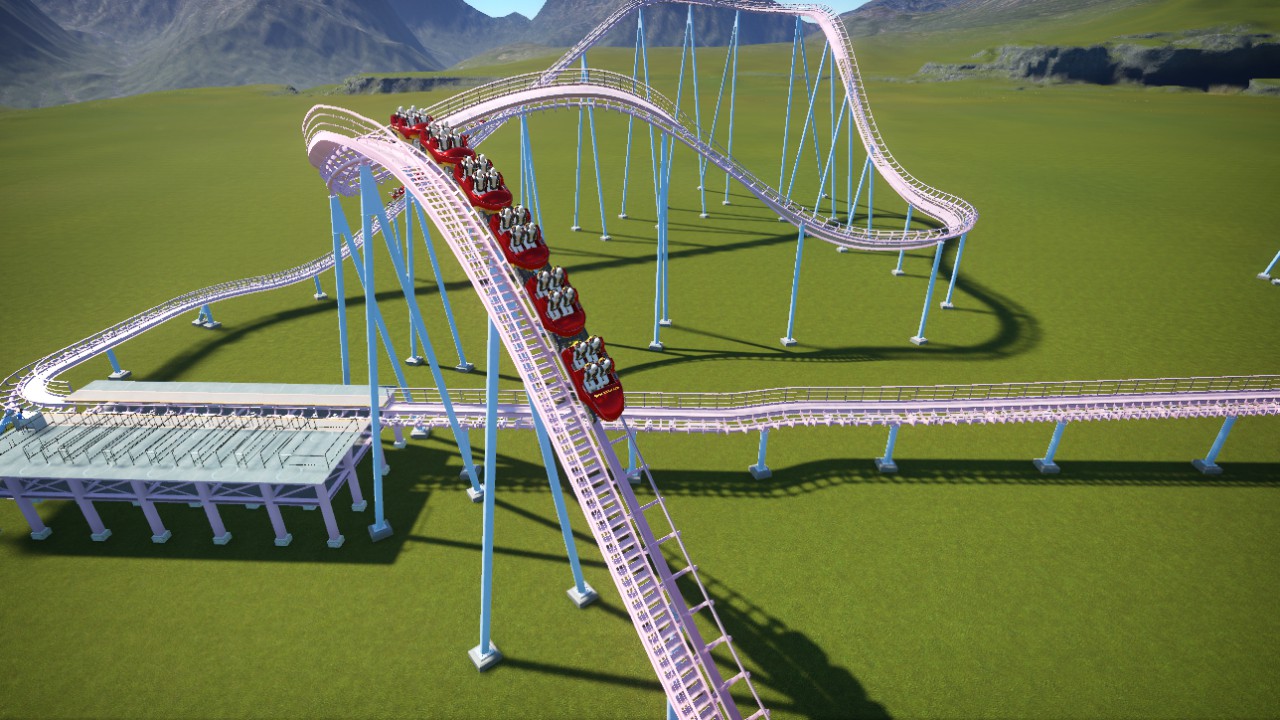 diving coaster vanish
