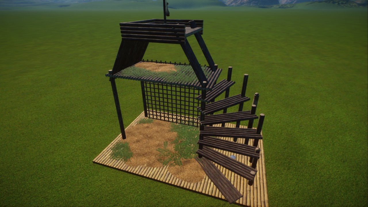 Triple deck bed