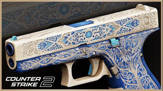 Glock-18 | Carved arabesque (Alternative version)