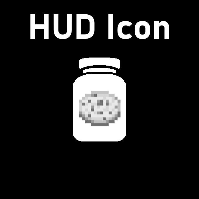 Minecraft - Cookie HUD Icon (Pills)