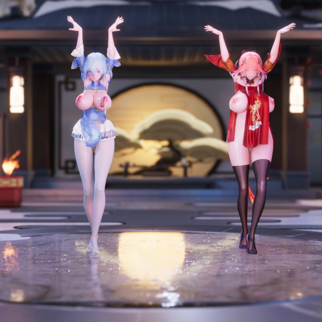 城堡定2蝴蝶x离 守岸人&长离（妖艳骑士）