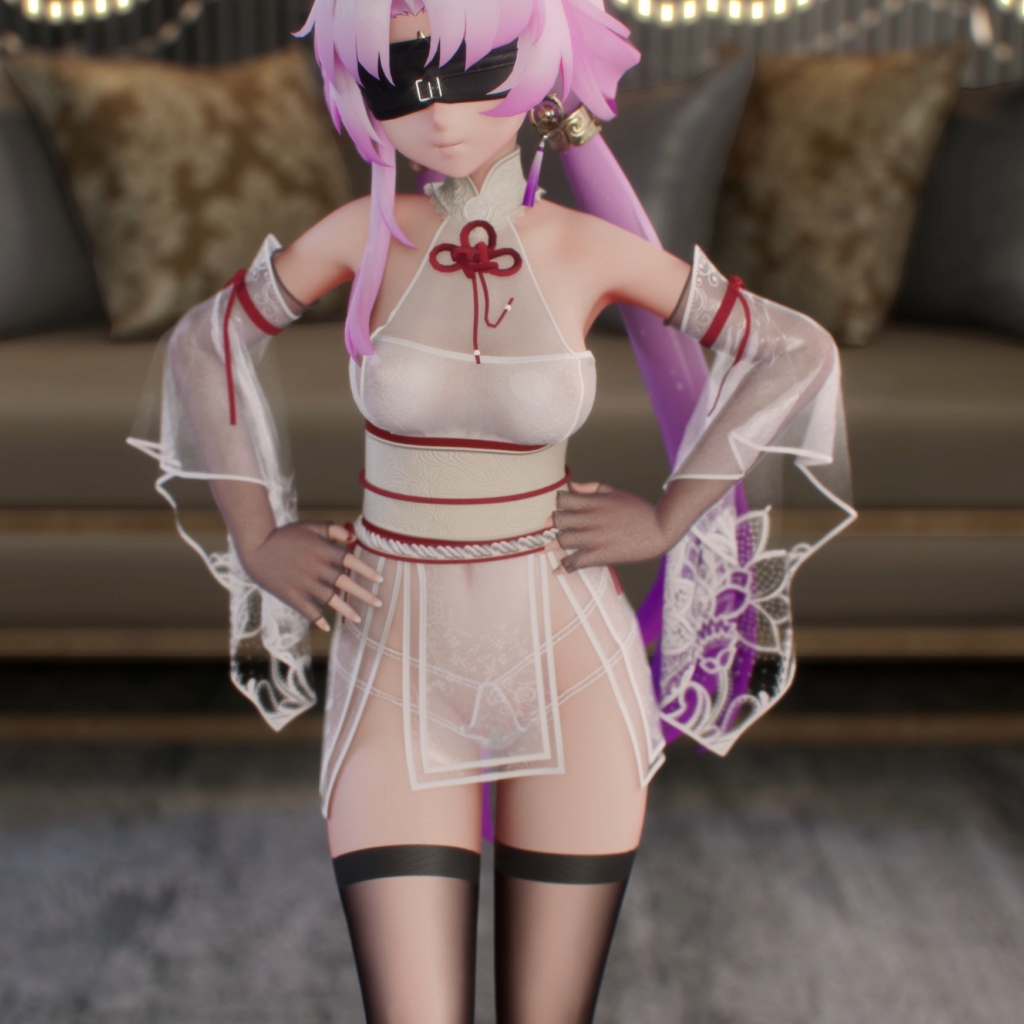 Blender2  Fu Xuan 符玄 - HeartAttack