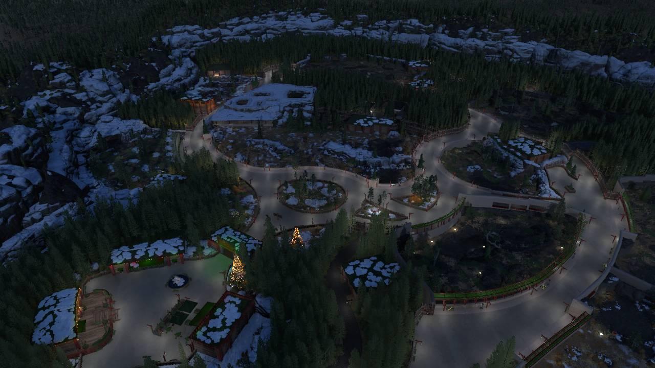 Winter Paleo Park by Jurassic John