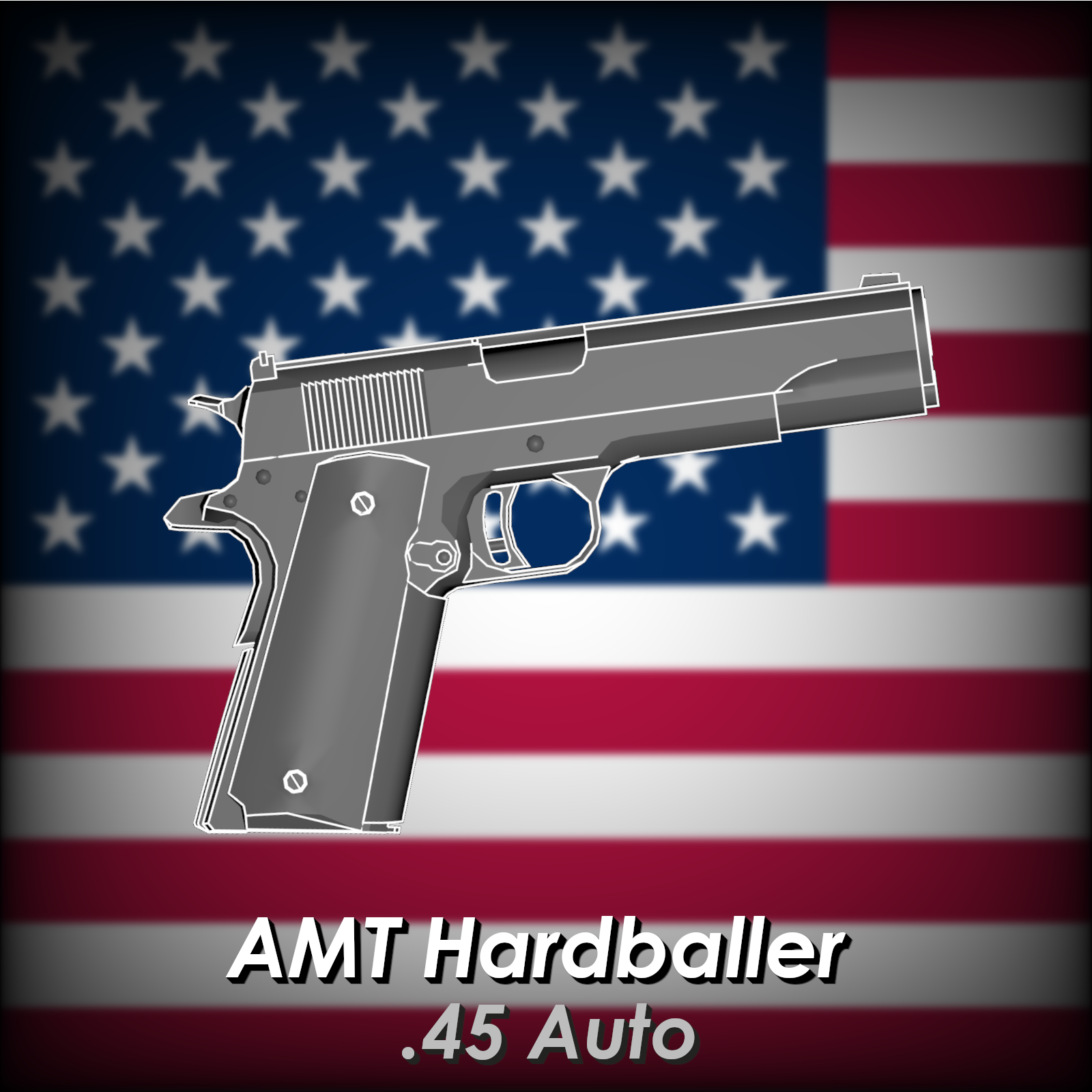 [Purple's Guns] AMT Hardballer