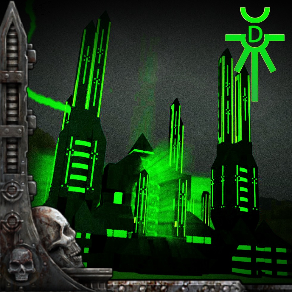 D's Necron Monolith Pyramid - 40k preview
