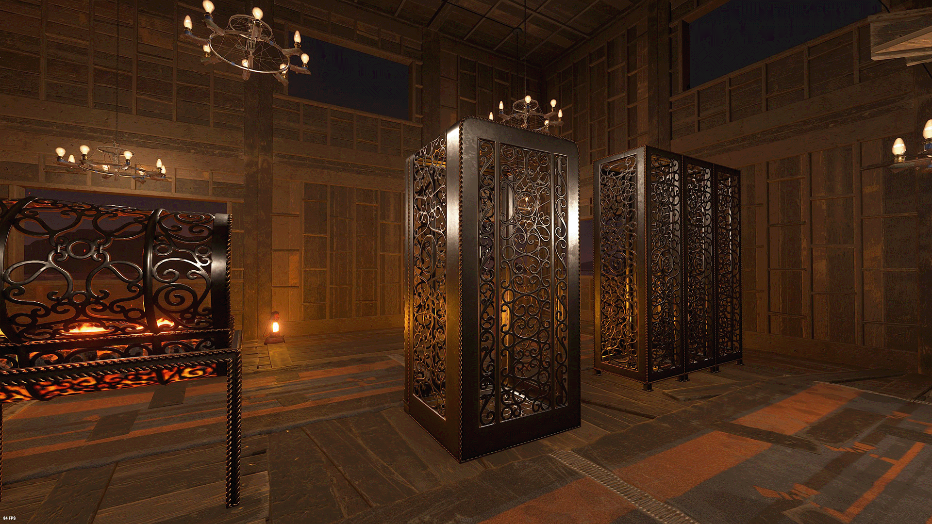 Wrought Iron Fridge thumbnail 7