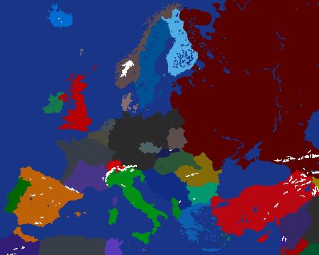Europe 1940 DETAILED