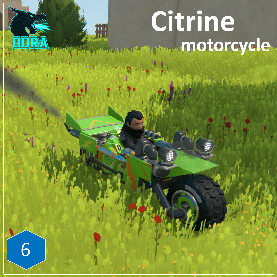 Citrine motorcycle preview
