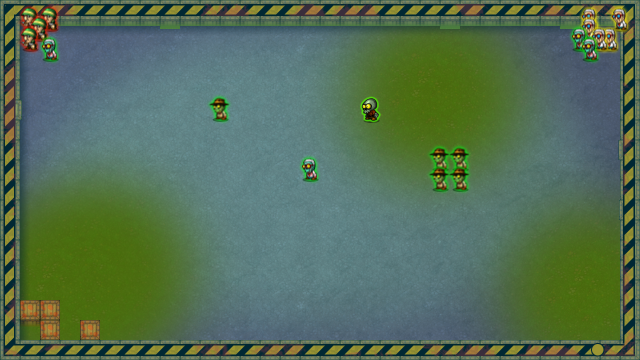 Human vs. zombies mega battle