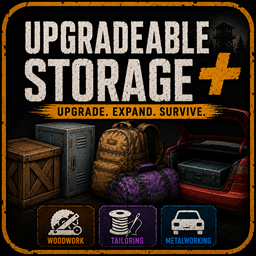Upgradeable Storage Plus – Project Zomboid Mod