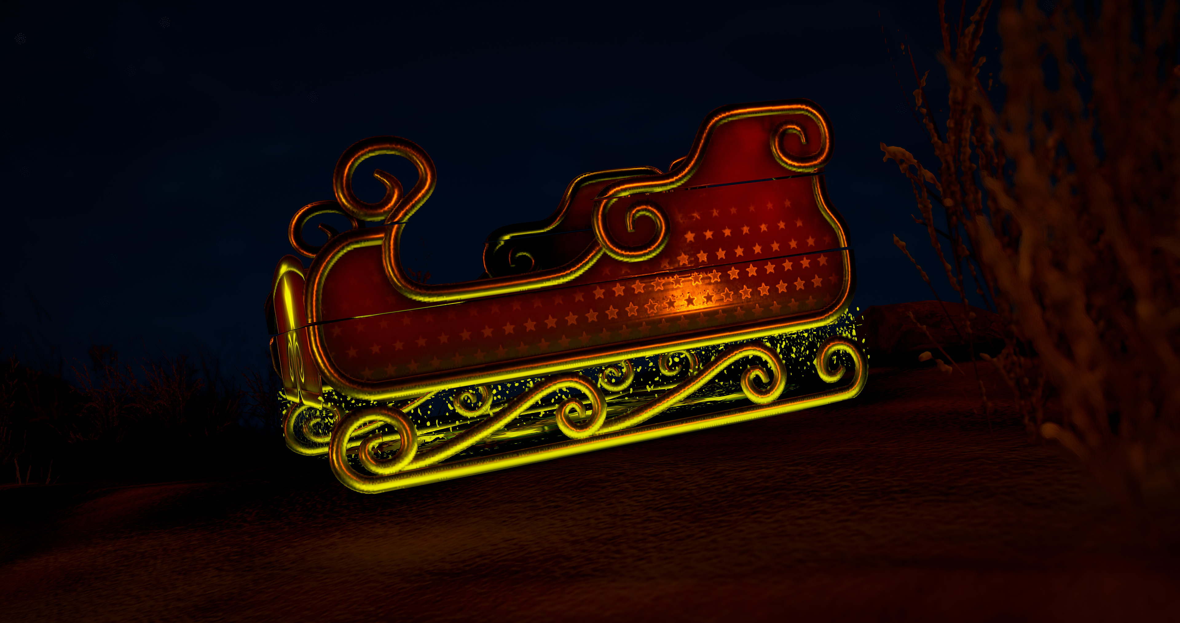 Starry Santa Sleigh thumbnail 5