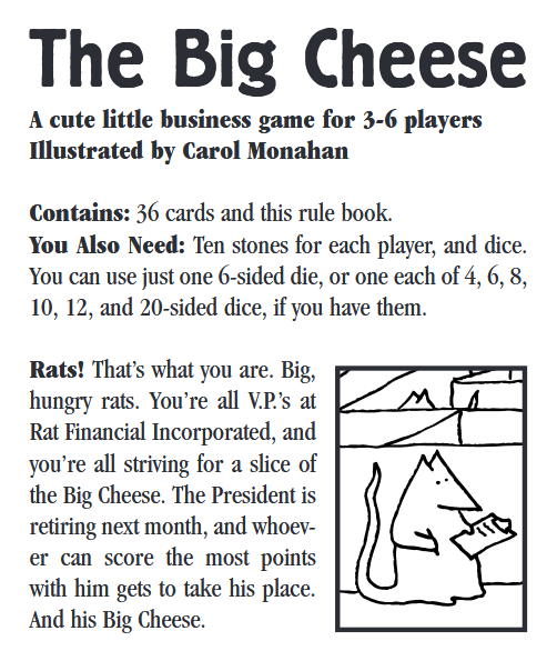The Big Cheese [CAG]