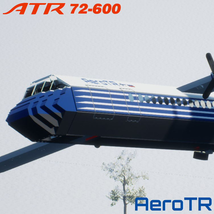 Softbody AIR LINER ATR 72-600 AeroTR Airlines