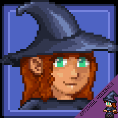 Witch Portrait (plus optional skringly preview
