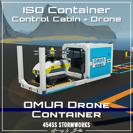 OMUA Drone ISO Container Control Centre w/ Drone