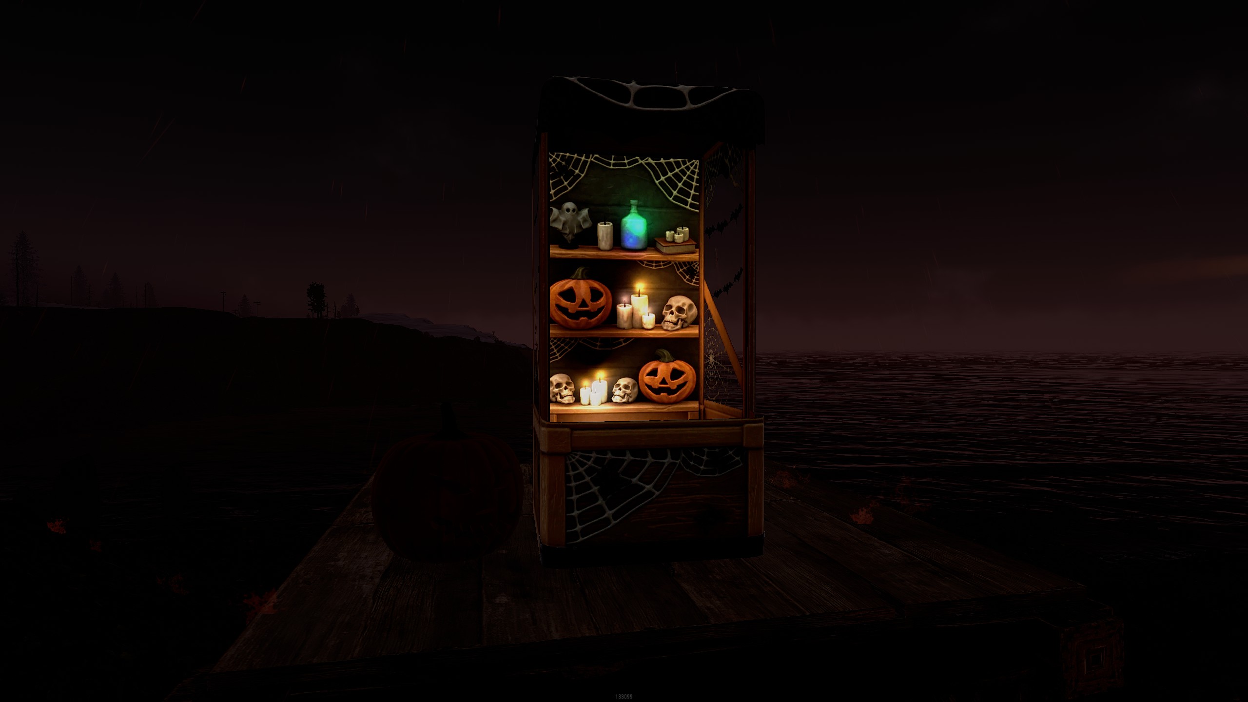 Spooky Harvest Fridge